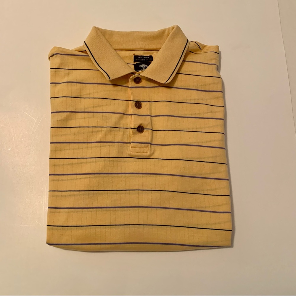Pebble Beach Polo Shirt Medium Two-Ply Mercerized Cotton Short Sleeve